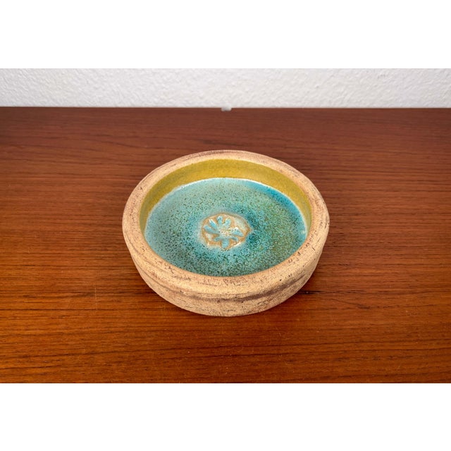 Mid-Century Modern Danish Studio Pottery Bowl by Conny Walther, 1960s For Sale - Image 12 of 12