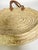 Wood 20th Century Bohemian Rattan and Leather Bag, France For Sale - Image 7 of 13
