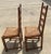 French Country Ladder Back Chairs With Rush Seats -A Pair For Sale In Dallas - Image 6 of 8