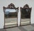 2000 - 2009 Pair of Vintge French Louis XVI Style Ornate Wall Mantle Mirrors For Sale - Image 5 of 15