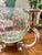 Mid 20th Century Reed and Barton #331 Silver Plate 4 Arm Candle Holder Centerpiece With Cut Crystal Bowl For Sale - Image 9 of 12