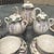 Antique 19th century Meiji Period (1867-1912) Satsuma Wisteria Tea Set. Lovely condition and quality. Beautifully painted...