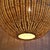 Raw Rattan Globe Coastal Contemporary Pendant Light Large For Sale In Los Angeles - Image 6 of 10