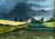 Dutch School Oil Painting of an English Landscape For Sale - Image 4 of 5