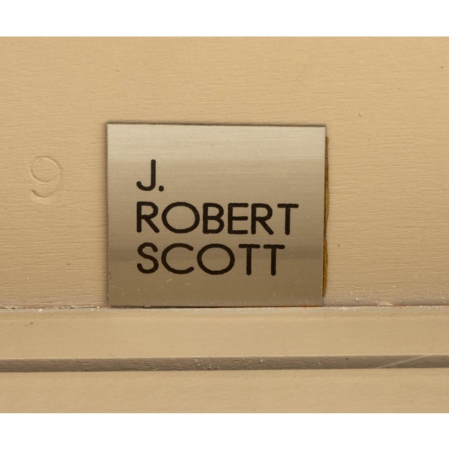 Wood J. Robert Scott Lacquered Wood End Table For Sale - Image 7 of 7