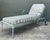 Vintage Cast Aluminum “Calcutta” Chaise Lounge After Brown Jordan For Sale - Image 11 of 12