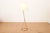 Floor Lamp in Brass Rod & Reflector Sheet Metal Painted White For Sale - Image 10 of 10