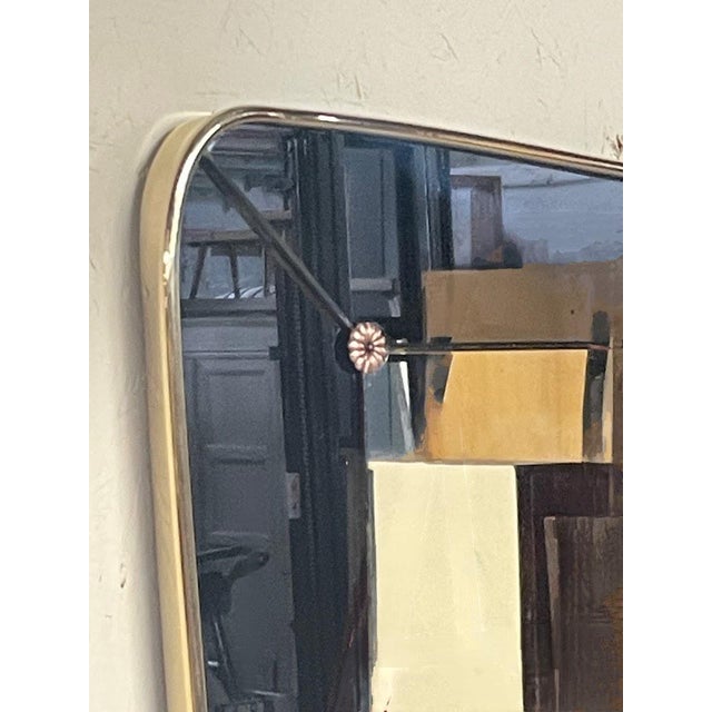 Metal Large Vintage Double-Layer Mirror, 1950s For Sale - Image 7 of 16