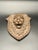 Bring bold character to any wall with this vintage cast iron lion head plaque, styled in a shield-shaped form with strong...