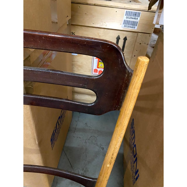 Green Vintage Dining Chairs Set of 3 For Sale - Image 8 of 13