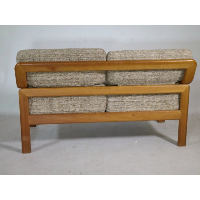 Mid-Century Modern Mid-Century Teak Two-Seater Sofa from Olsen & Søn, 1970s For Sale - Image 3 of 10