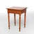 Sheraton Tiger Maple Single Drawer Stand With Opalescent Glass Knob C1840 For Sale - Image 10 of 12