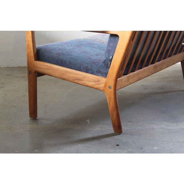 Mid-Century Modern GE265 Sofa in Oak by Hans J. Wegner and Getama, Oak 1960s For Sale - Image 3 of 18