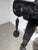 Wood Large Gong with Carved Wooden Stand and Mallet For Sale - Image 7 of 9