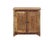 Two-Door Nightstand Made From Antique Indian Teakwood Architectural Elements For Sale In Santa Fe - Image 6 of 8