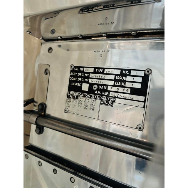 Martin-Baker Mk2 Ejection Seat, Polished Aluminum, Mid-Century Art For Sale - Image 12 of 18