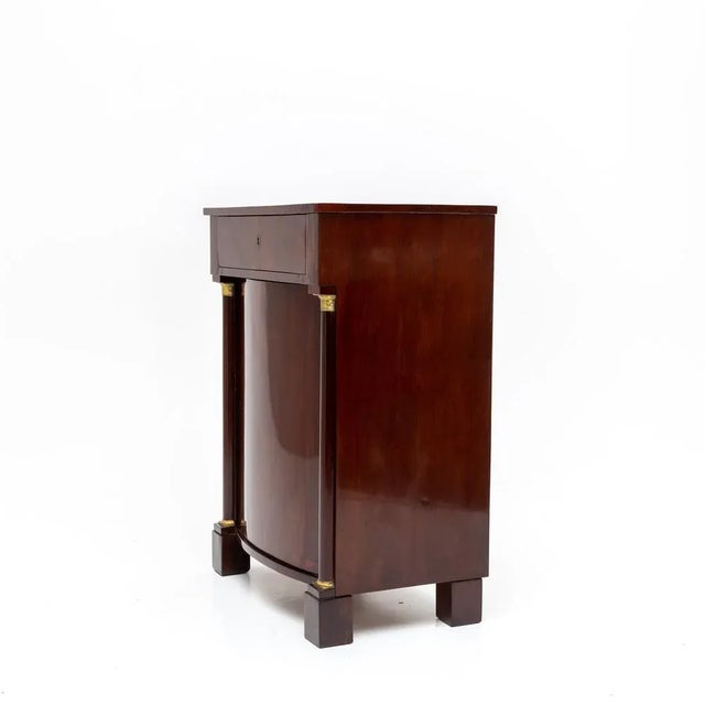 Pillar Cabinet in Mahogany & Brass, 1820s For Sale - Image 5 of 7