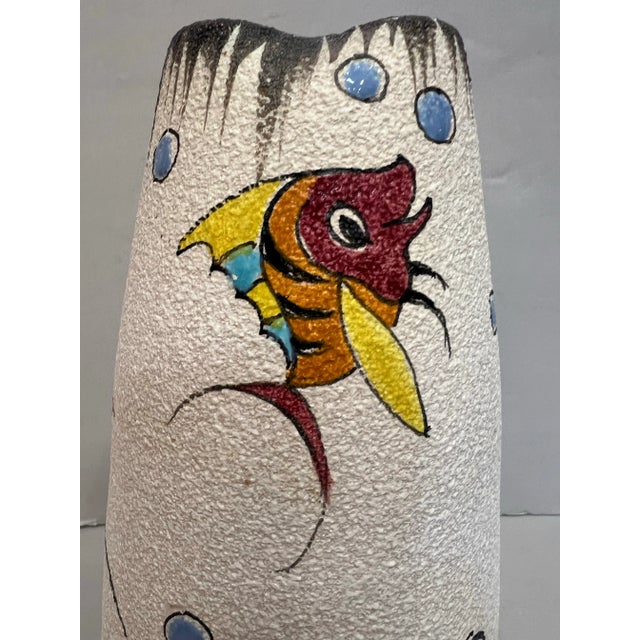 Raymor Vintage Midcentury Italian Vase For Sale - Image 4 of 8