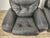 Black Vintage Club Chairs in Black Leather, 1970, Set of 2 For Sale - Image 8 of 18