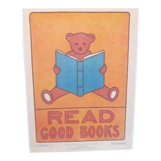 Read Good Books School Poster Reprint For Sale
