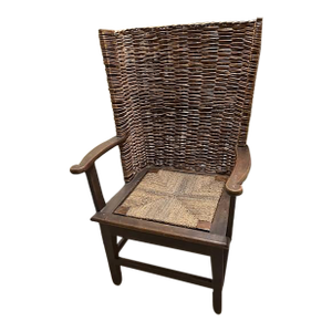 Antique Wicker Orkney Chair