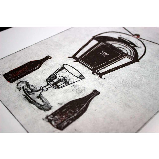 Modern Max Ernst Lithograph Original Numbered Limited Ed. "Dregs Of...and Beer" For Sale - Image 4 of 8