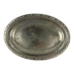 Vintage Waldorf Astoria Silver Plate Oval Tray