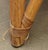 Vintage Bamboo Style Rattan Chair With Tweed Seat For Sale - Image 9 of 11