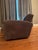 Restoration Hardware Rh Restoration Hardware Leather Library Swivel Chair With Nailheads For Sale - Image 4 of 7