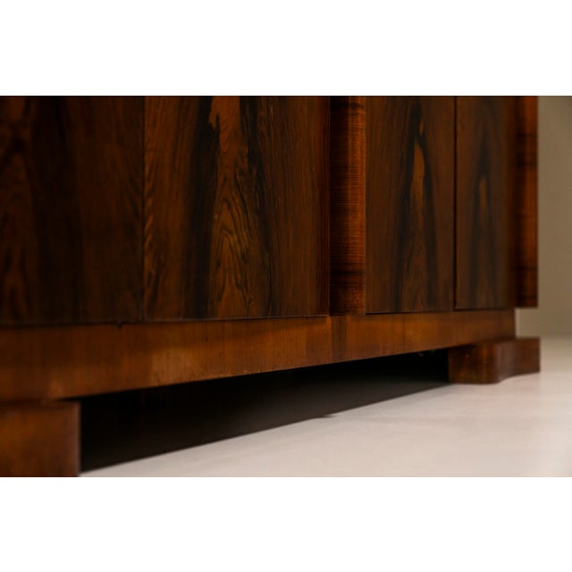 Art Deco Wardrobe in Palisander by T Woonhuys, Netherlands, 1930s For Sale - Image 10 of 13