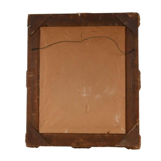 Late 19th Century Antique Framed Engraving of "Le Depart Courier" After Francois Boucher For Sale - Image 5 of 12