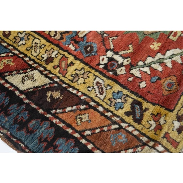 Antique Kazak Rug 3'8'' x 8'1'' For Sale - Image 4 of 9