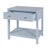 2020s Nora 30 in. W Rectangular Wood 1 Drawer Wide Nightstand with Lower Open Shelf, Light Blue For Sale - Image 5 of 11