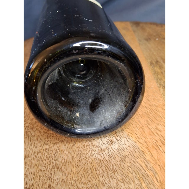 Rare 1874 Chateau Mouton Rothschild Empty Wine Bottle & Original Cork R. Galos For Sale - Image 10 of 10