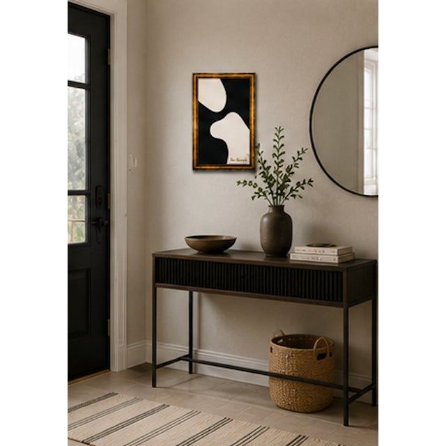 Title: Fluid Geometry Modern Painting, Framed by Bryan Boomershine For Sale - Image 9 of 10