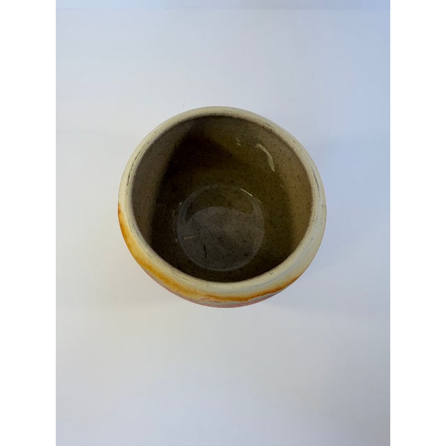 Ceramic Vintage Nemadji Pottery Vase For Sale - Image 7 of 8