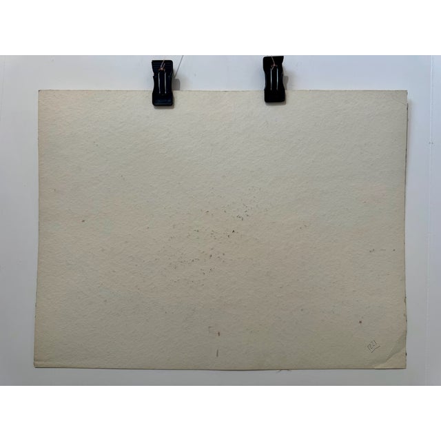 Henry Emil Salloch Original Watercolor on Paper Popham Beach, Maine. 1954. For Sale In Atlanta - Image 6 of 7
