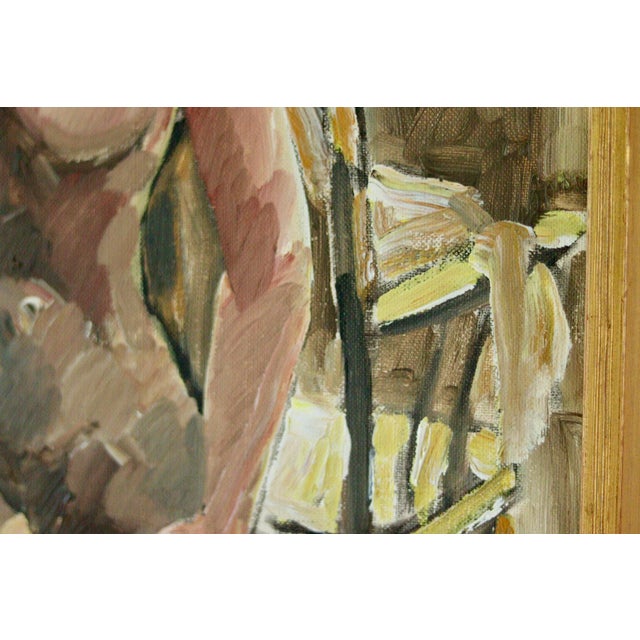 Ebbe Höglund, Woman's Study, 1960s, Oil on Canvas, Framed For Sale - Image 8 of 11