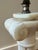 Mid-Century Modern Vintage Alabaster Column Lamp Pair For Sale - Image 3 of 18