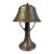 Antique Heintz Style Arts Crafts Copper Desk Lamp Mission Bell Top For Sale