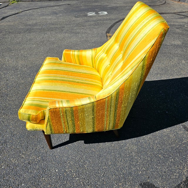 Wood Kipp Stewart Lounge Chair by Calvin, an Attribution For Sale - Image 7 of 11