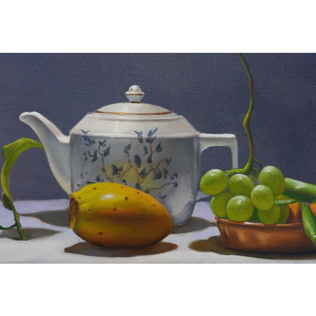 Maxmilian Ciccone, Colazione del mattino, Still Life, Oil on Canvas, 2009 For Sale - Image 4 of 7