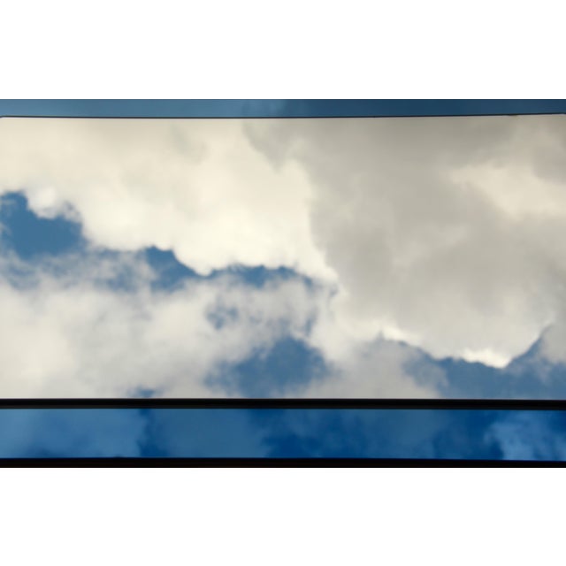 Space Age Blue Smoked Mirror, 1960s For Sale - Image 4 of 6