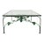 Vintage Green Cast Iron Ivy Motif Glass Top Coffee Table For Sale