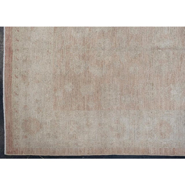 Turkish Turkish Oushak Rug 5' x 7'5" For Sale - Image 3 of 9