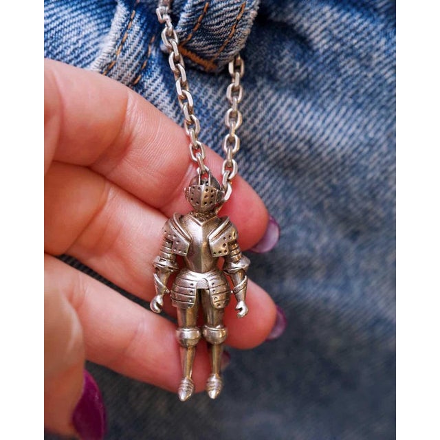 Knight Key Ring by Gaetan De Percin For Sale - Image 6 of 10