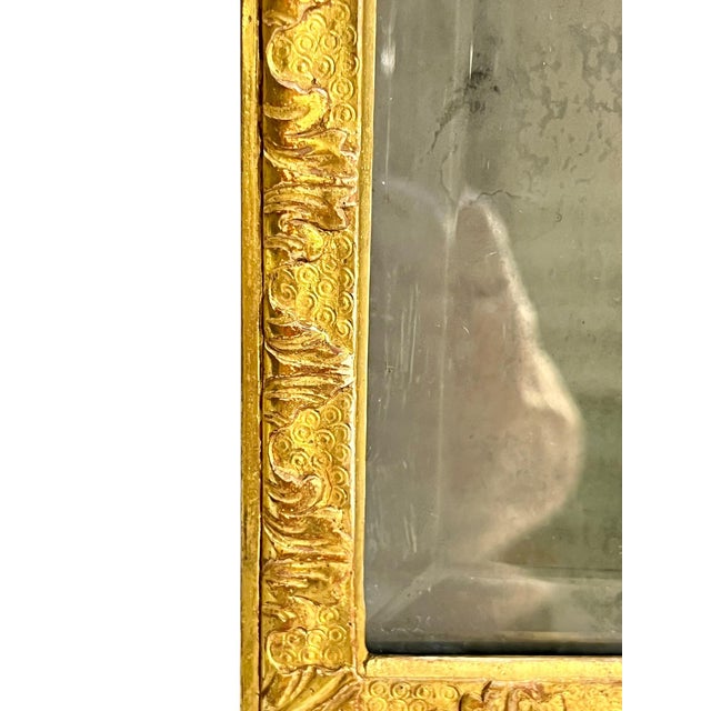 Pair of Italian Rococo Style Giltwood Mirrored Candle Sconces For Sale - Image 15 of 18