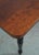 1990s Country 1 Drawer Cherry Dining Room Table W. Black Legs For Sale - Image 11 of 17