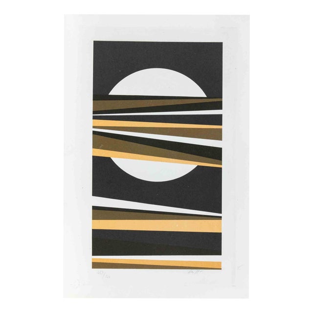 Roberto Crippa, Abstract Composition, 1972, Lithograph For Sale