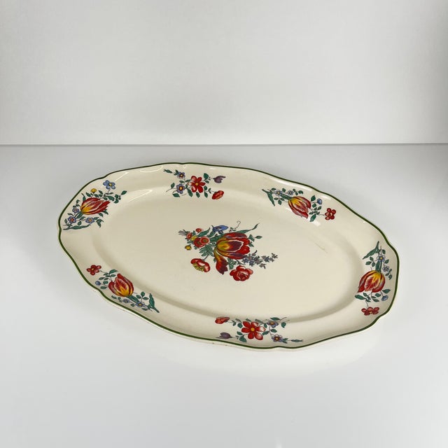 Large Vintage Platter from Villeroy & Boch, 1980s For Sale - Image 4 of 10